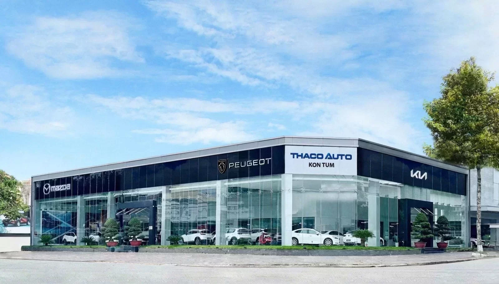 Hình ảnh showroom Mazda Kon Tum